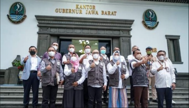 
 Pemerintah Provinsi Jawa Barat dan Nusa Tenggara Barat melakukan penandatanganan perjanjian kerjasama di Gedung Sate, Kota Bandung, Rabu 23 Februari 2022. Foto/Istimewa.