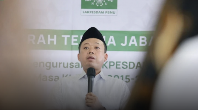 
 Wakil Ketua Umum Pengurus Besar Nahdlatul Ulama (PBNU) Nusron Wahid . (Foto: NU Online/ Suwitno)