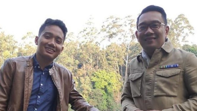 
 Emmeril Kahn Mumtadz dan Gubernur Jawa Barat Ridwan Kamil.