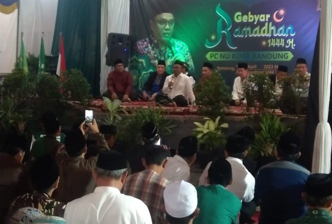 
 Acara Gebyar Ramadan 1444 H PC NU Kota Bandung dan Ponpes Sirnamiskin, Sabtu 15/04/2023. Foto Istimewa.