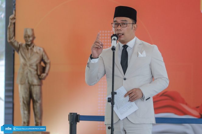 
 Gubernur Jabar, Ridwan Kamil dalam 