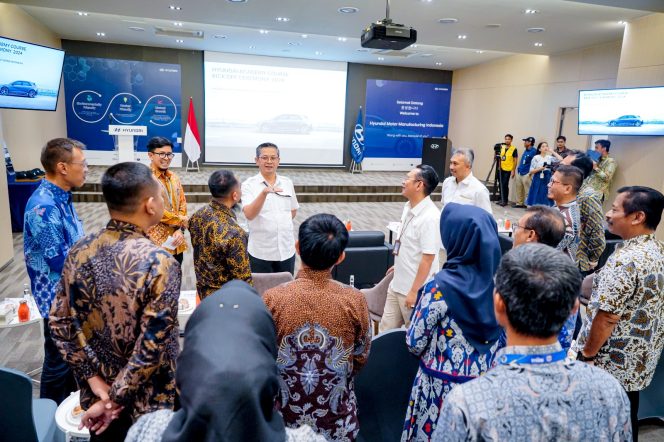 
 Sebanyak 25 siswa SMK di Jawa Barat, khususnya di Kabupaten Bekasi terpilih mengikuti Hyundai Academy Course Generasi 2 Tahun 2024. Foto : Istimewa
